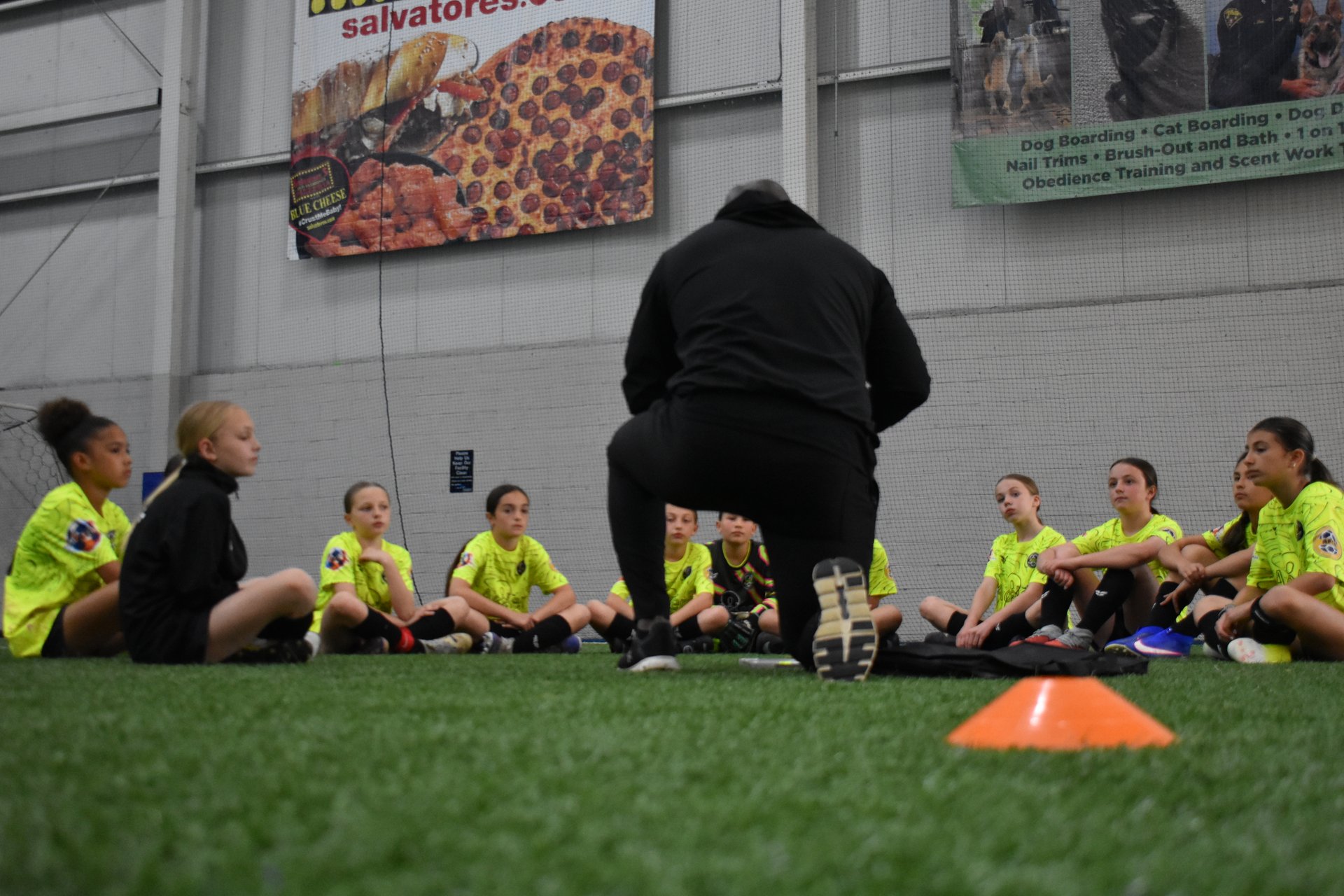 Aceler8 FC players in action