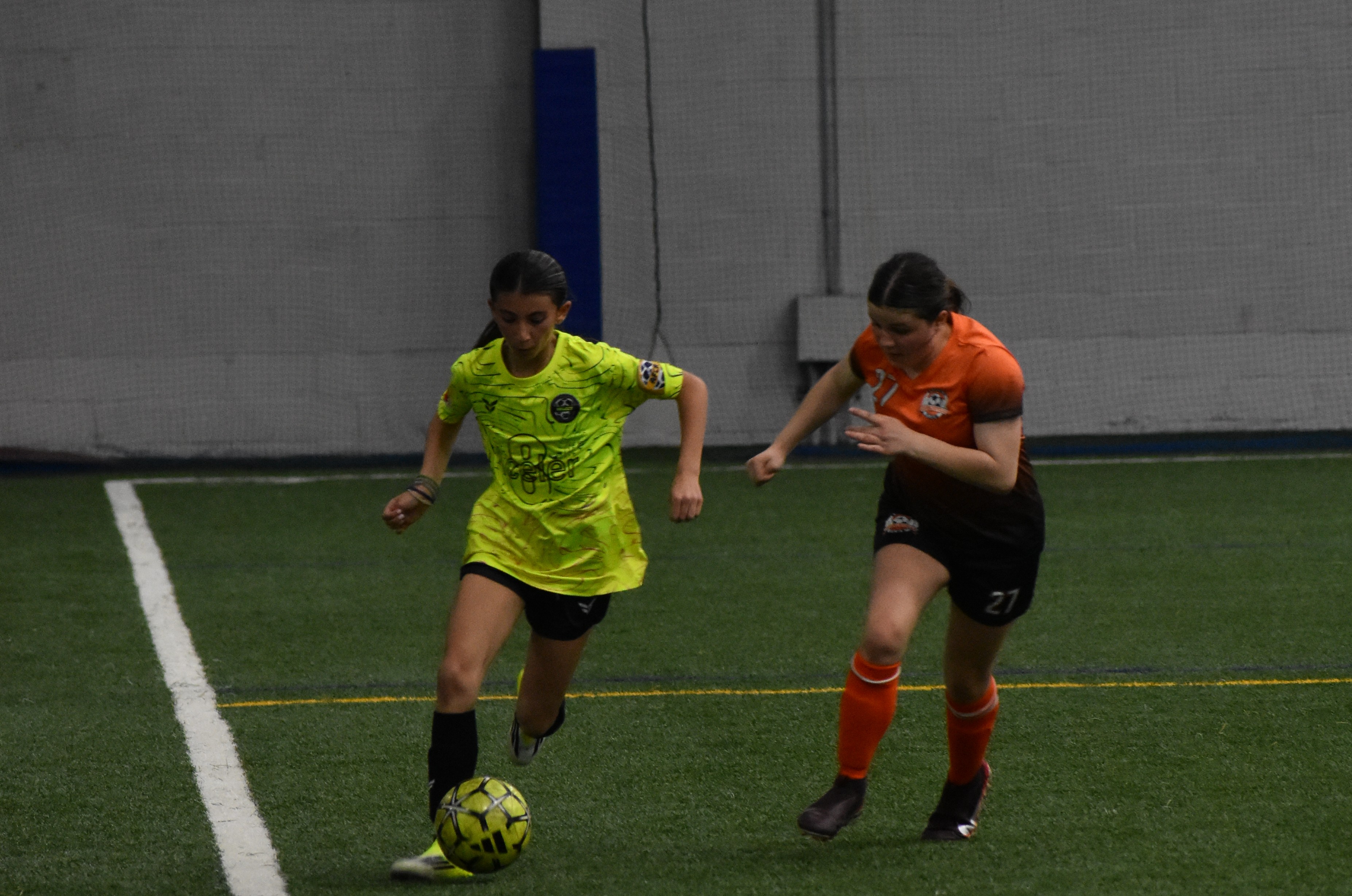 Aceler8 FC players in action