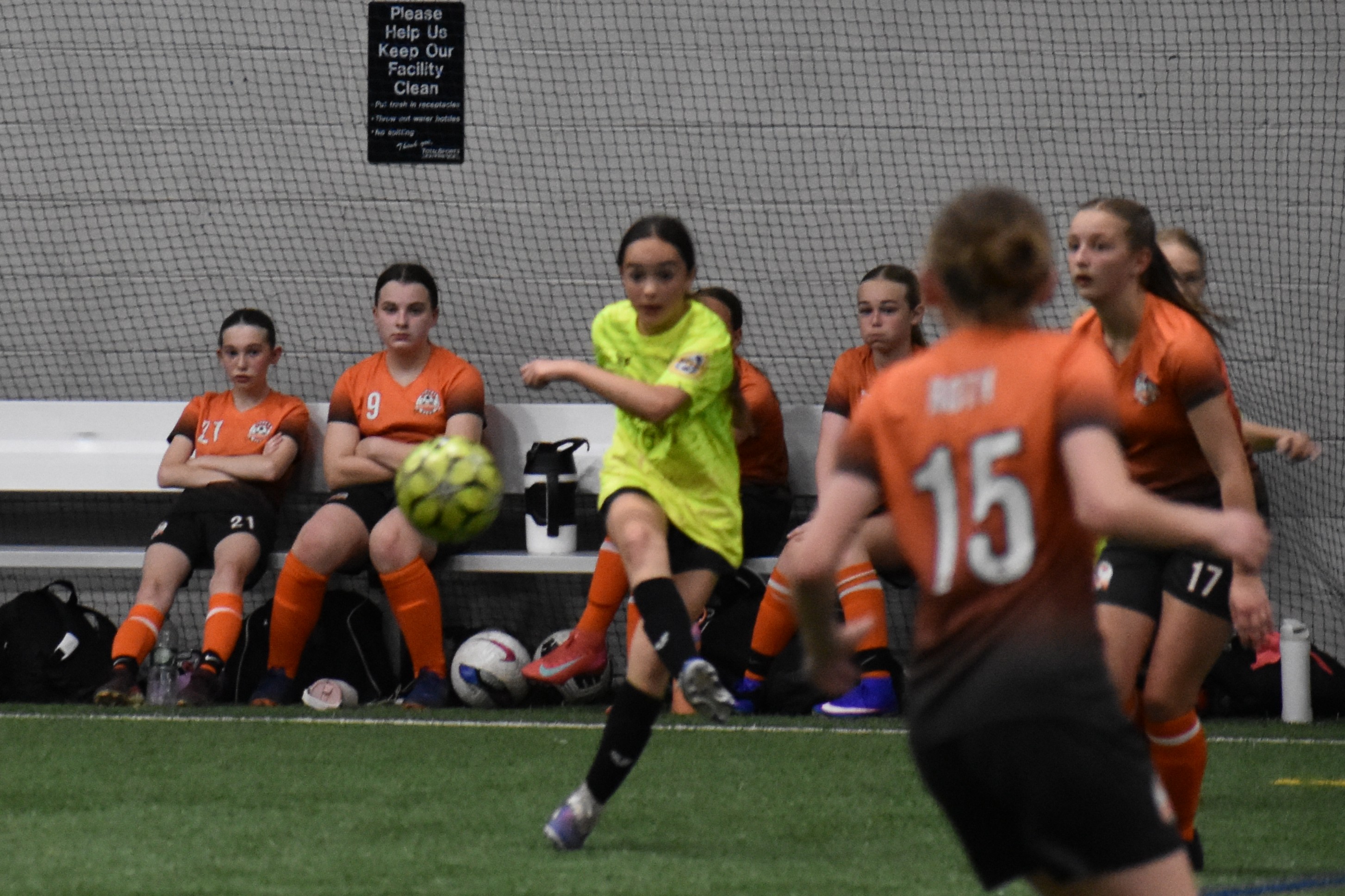 Aceler8 FC players in action