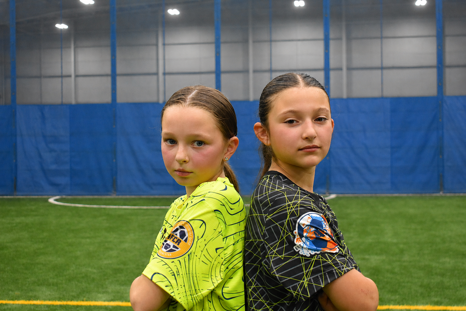 Aceler8 FC U12 players