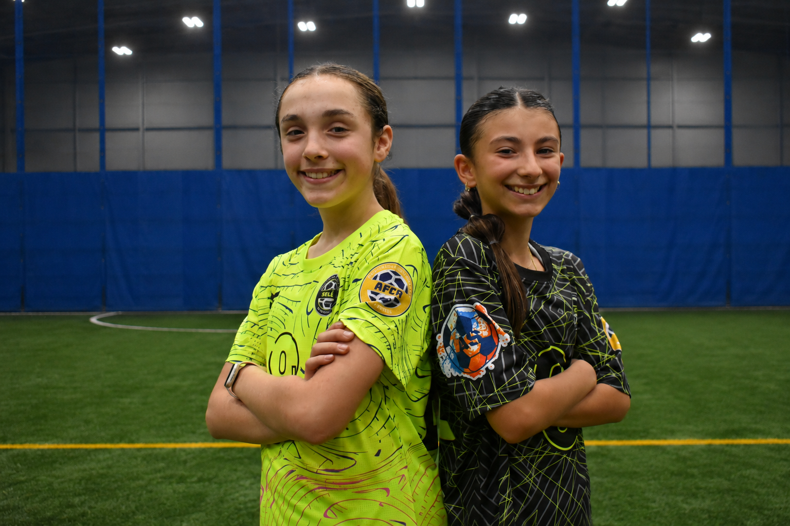 Aceler8 FC U12 players