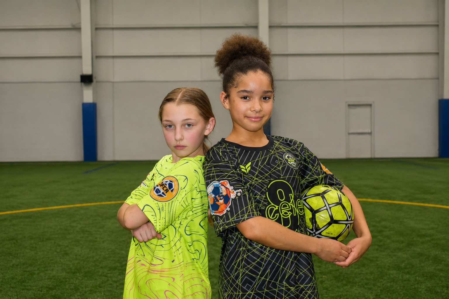 Aceler8 FC U12 players
