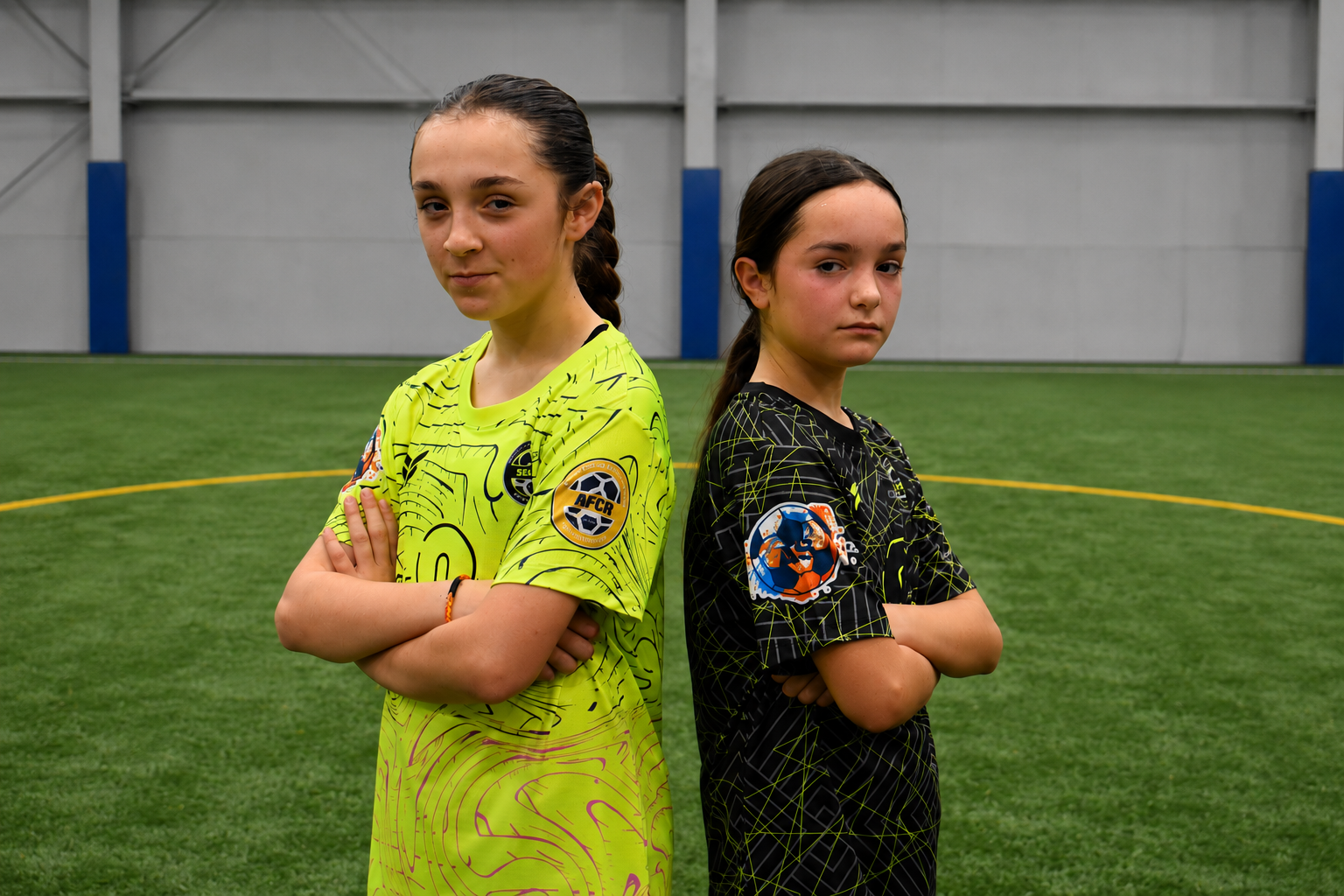 Aceler8 FC U12 players