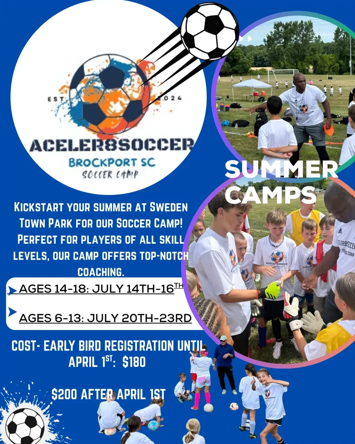 Aceler8 FC Summer Camp 2026 — Brockport SC